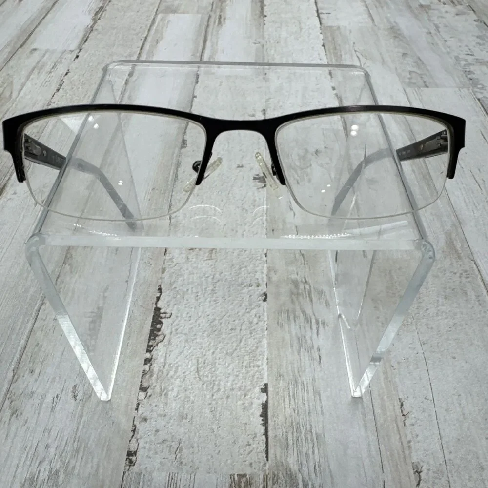 Chesterfield CH840 52-18-140 Gun Metal Brown Tortoise Flex Hinge Eyeglass Frames